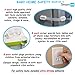 Limited SALE - Baby Safety Locks - 6 LATCHES, 8 CORNER GUARDS, 8 OUTLET PLUGS | Child Proof Cabinets, Cupboard, Drawers, Fridge | No Tools | 3M Adhesive, Adjustable Strap & Latch System, 22 Pack Kit