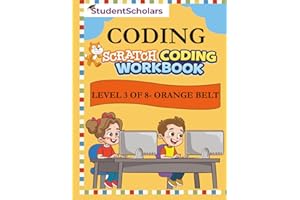 Scratch Coding Workbook - Level 3 of 8 - Orange Belt