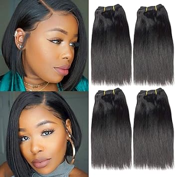 Amazon Com Dms Beauty Hair 4 Bundle Brazilian Straight Hair