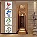DZL Art H71133 Framed Ready to Hang Elegant Tulip Flower Canvas Print Wall Art Painting for Kitchen Bedroom Living Room Decoration