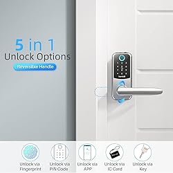 Fingerprint Bluetooth Front Door Locks with
