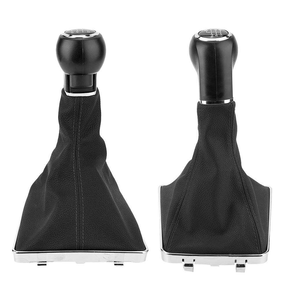 Dweekiy Gear Shift Knob Gaiter, 5 Speed & 6 Speed Gear Shift Knob Gaiter Boot Cover for GTC 05-10(6 Speed)