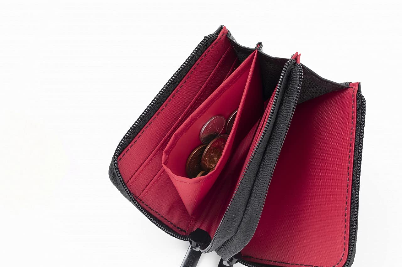 KANGOL DOUBLE ZIP WALLET BOOK：8/4発売【ムック本付録】カンゴール ダブルジップウォレット