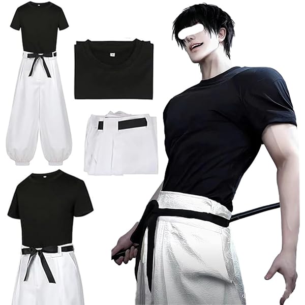 Taeyue Anime dameskostuum rollenspel gestreepte riem top film kostuum versie Halloween party carnaval, Oranje, M