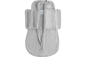 Dreamland Baby Viscose Swaddle Blanket (0-6 months). Ultra Soft Swaddle Blanket w/Built in Band. 1.0 TOG.