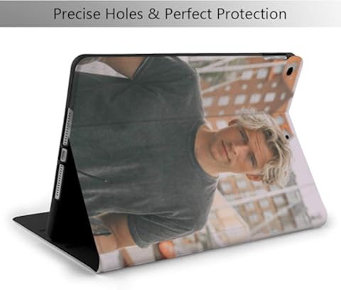 Wehoiweh Christop-Her Nissen Carcasa delgada y ligera antiarañazos con soporte ajustable, suspensión automática, protección trasera para iPad Air3 10.5 iPad 7ª 10.2 talla única