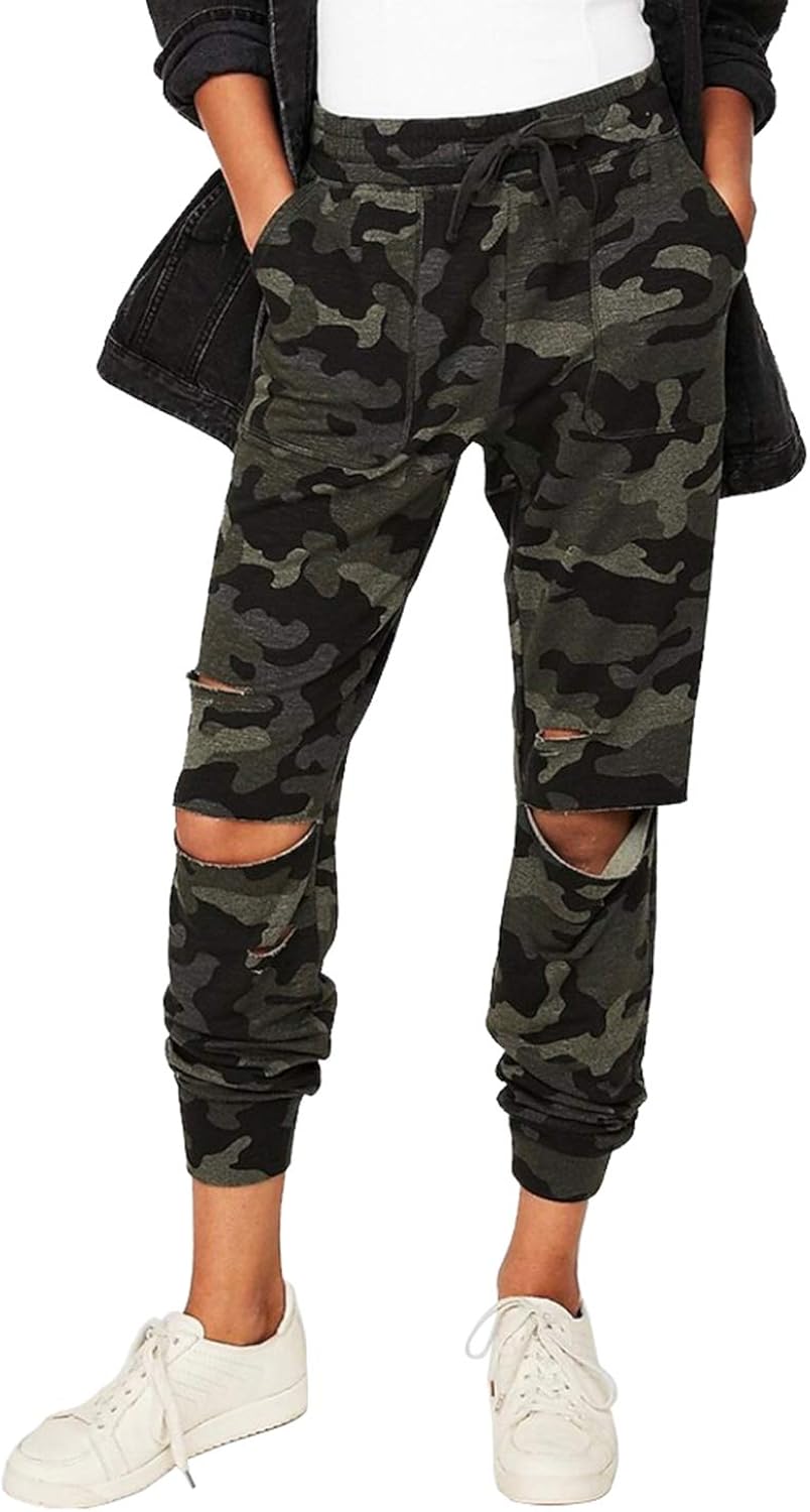 LookbookStore Women's Active Workout Joggers Drawstring Lounge Pants Sweatpants with Pocket: Clothing