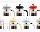 Bodum French Press Caffettiera White 1L 8 Cup Coffee Maker view 3