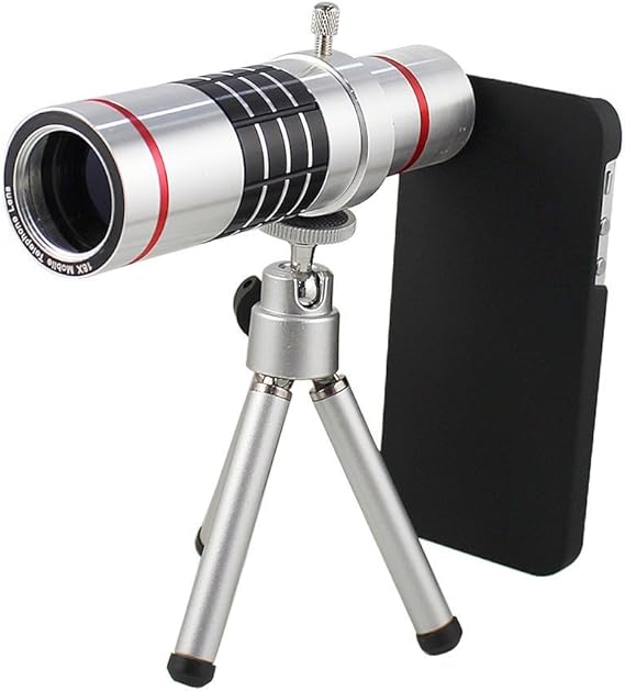 18x Optical Zoom Telescope Camera Lens with Tripod for iPhone 5/5s