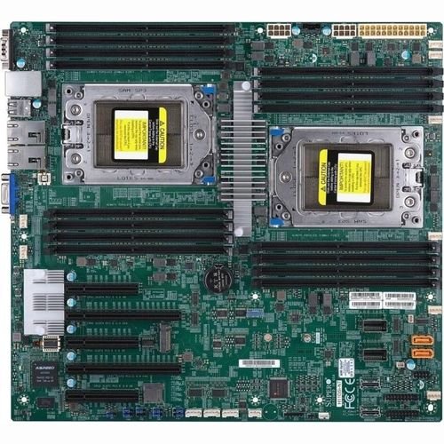 Supermicro 208415 Motherboard Mbd-h11dsi-b Dual Amd Epyc 7000-series Sp3 Socket Pcie Brown Box