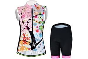 Aogda Cycling Jerseys Set Women Bicycle Tops Bike Shorts Team Biking Shirts