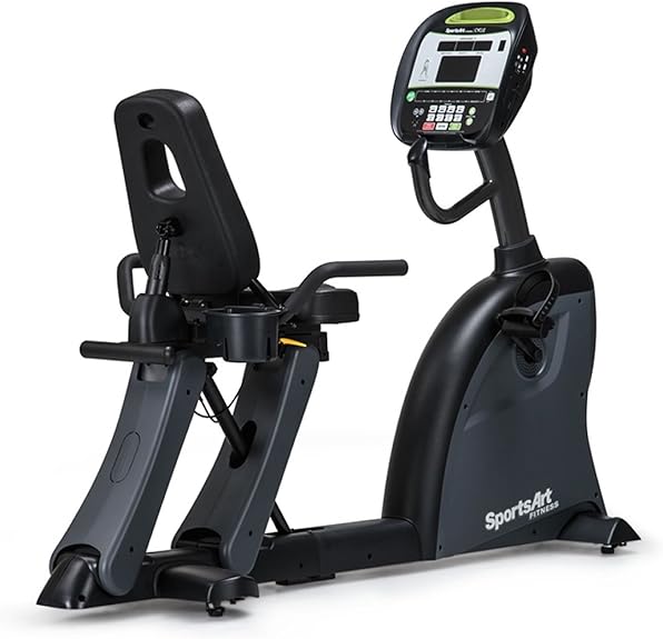 SportsArt C535R Recumbent Cycle Exercise Bike Bicycle Fitness Cardio Workout Gym Amazon.co.uk