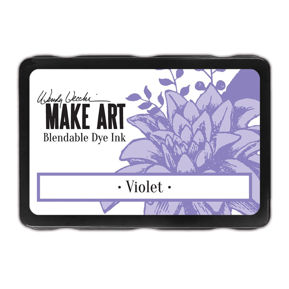Ranger Wendy Vecchi Dye Ink Pad Violet, Purple, 3.25 x 2.35