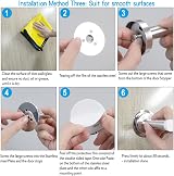 Northern Brothers Chrome Door Stopper Heavy Duty 6 Pack view 5