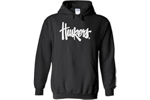 CornBorn Nebraska Sweatshirts - Script Huskers Hoodies