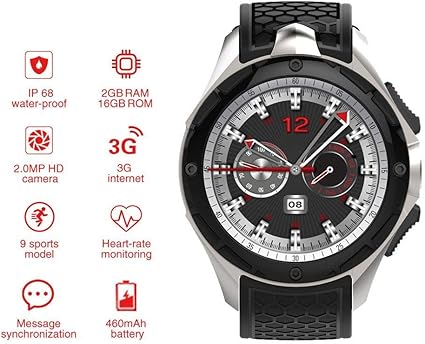 w2 smart watch amazon