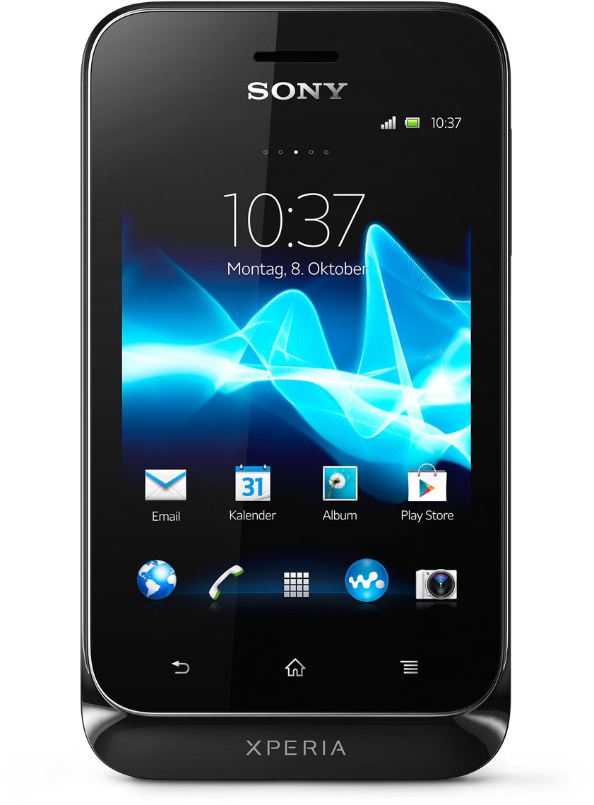 Sony Xperia Tipo - Smartphone libre (pantalla táctil de 3,2" 320 x 480,  cámara 3.2 Mp, 2.9 GB, procesador de 800 MHz, 512 MB de RAM, S.O. Android  4.0.4), ...
