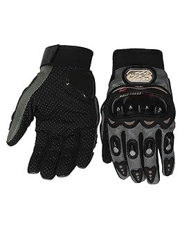 WYSTAO Outdoor-Reitsporthandschuhe für Männer und Frauen Rutschfeste Anti-Kollisions-Touchscreen-Rennrad-Vollfingerhandschuhe