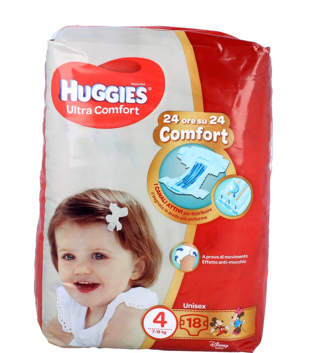 Ultra Comfort Base Pack 4^ 7-18 KG 18 PCS