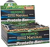 Greens Plus - Peanut Butter Natural Protein Bars, 12 bars