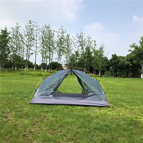 Survivalist Backpacking Tents 2 Person Lightweight Expedition Tent Motorcycle Camping Hiking Hunting Fishing Private Shelters