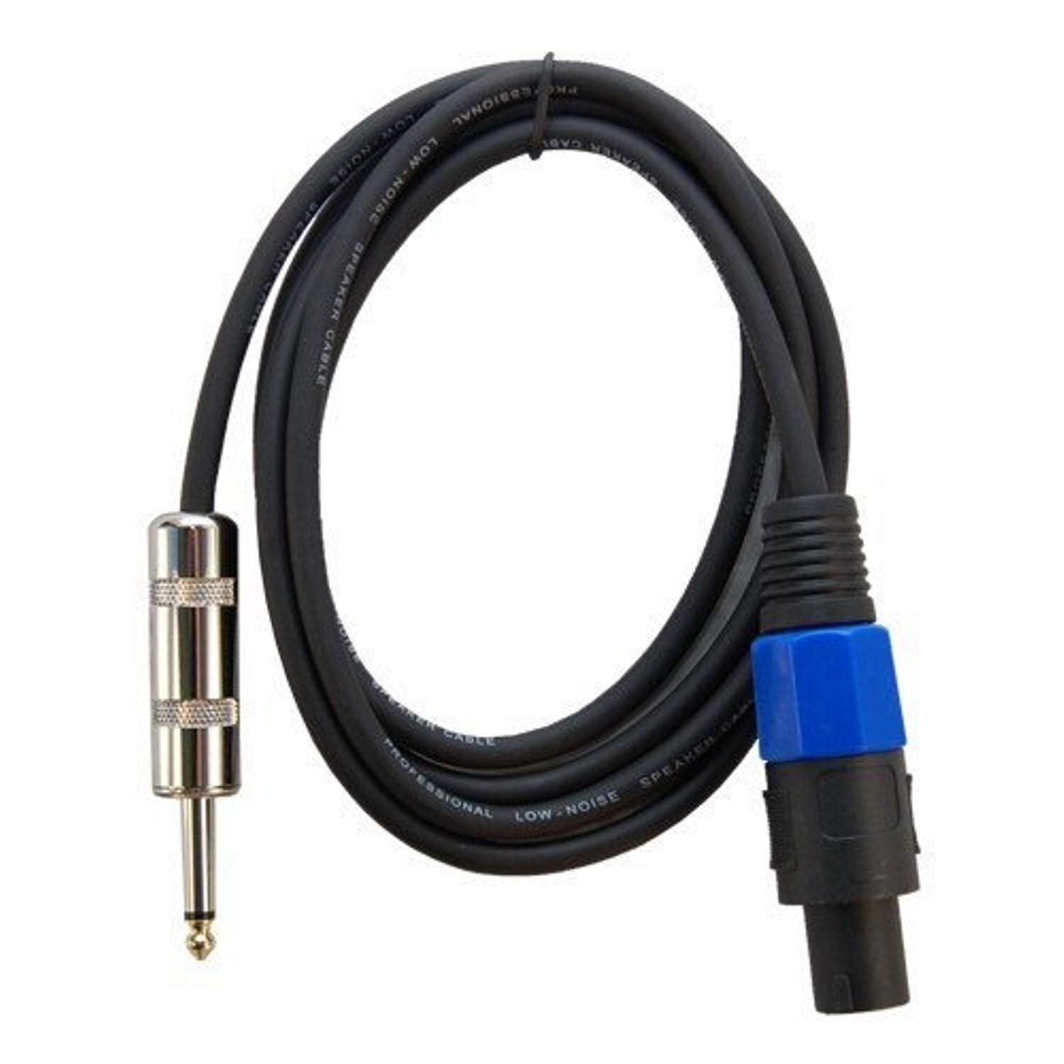 HQRP 6ft Speakon to 1/4-inch (6.35mm) TS Cable Compatible with Hartke AK115 / AK410 Bass Guitar Amplifier ; Hartke HyDrive HX112 / HX115 / HX410 / HX810 Bass Amplifier Cabinet: Industrial & Scientific