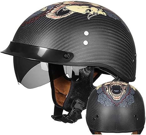 Amazon Co Jp オートバイ用ヘルメット ハーフシェルヘルメット ヴィンテージヘルメット ゴーグル付きオープンヘルメット ハーレーレトロ ヘルメット クルーザー スクーター ジェットヘルメット Dot認定ユニセックス ブレインキャップ ホーム キッチン