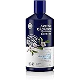 Avalon Organics Therapy Scalp Normalizing Shampoo, Tea Tree Mint, 14 Oz