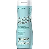 ATTITUDE Ultra-Nourishing Shampoo for Curly Hair with Shea Butter, Made in Canada, EWG Verified, Vegan and Naturally Derived
