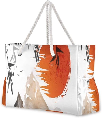 mens canvas beach bag