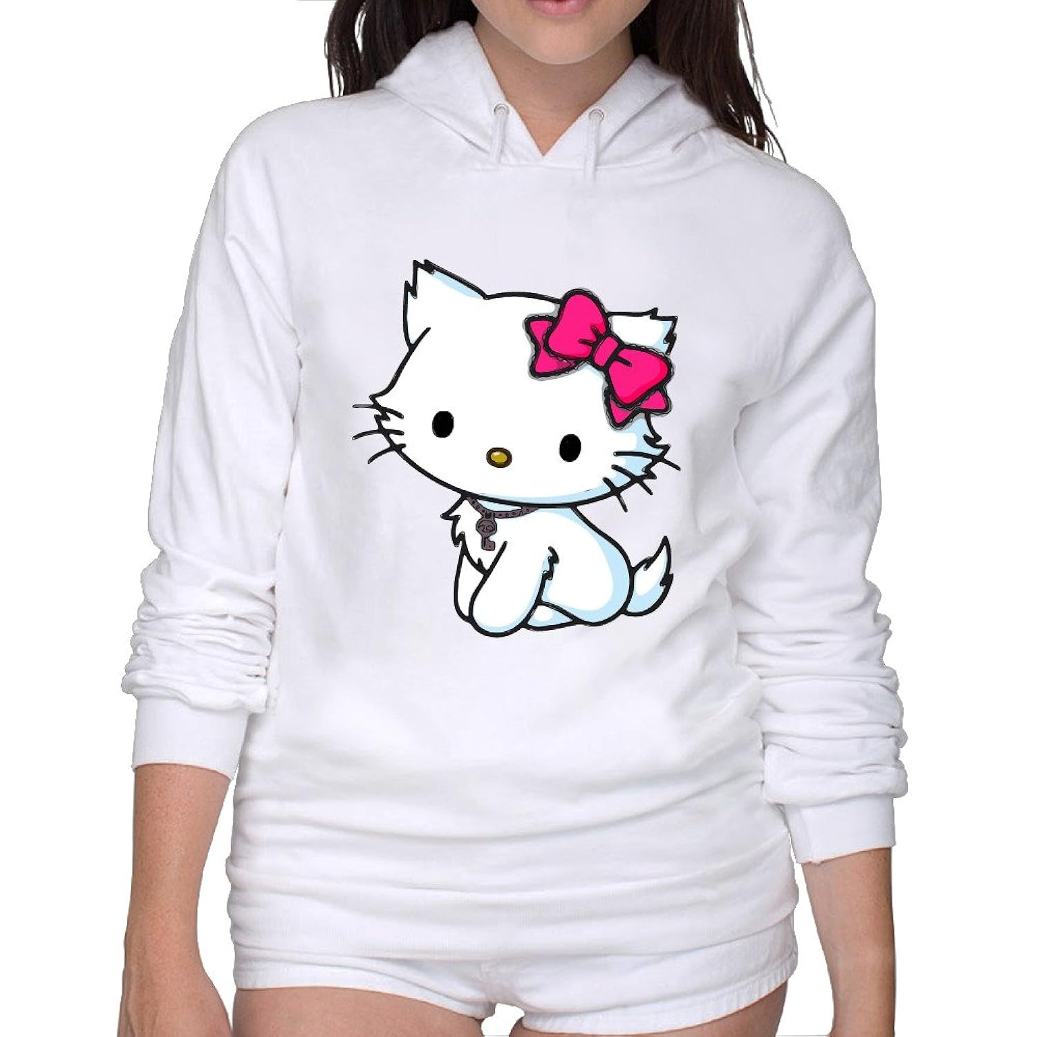 Women Cute Hello Kitty Cute Hoodie Sweatshirt hot sale drheidt.de