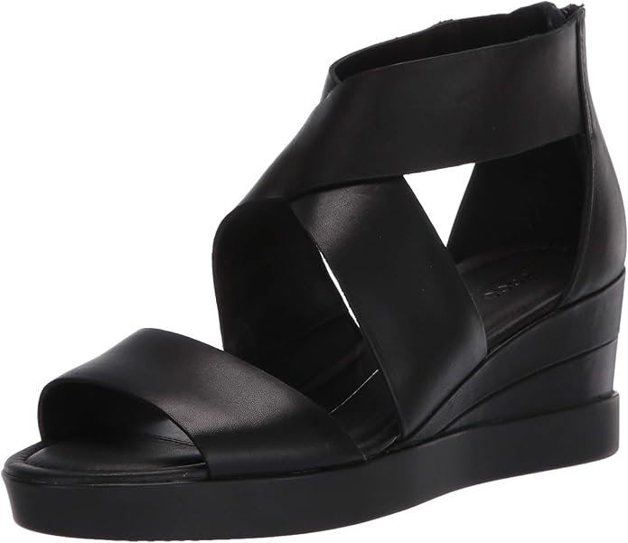 ecco shape wedge plateau sandal