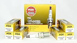 NGK 7090 G-Power Platinum Spark Plugs BKR5EGP - 6