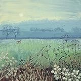 Jo Grundy (Misty Morning Canvas Print, Multi-Colour, 60 x 60cm