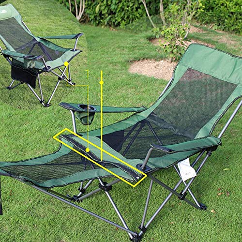 LCSD Campingtisch Outdoor Tragbarer Klappstuhl Sitzen Liegen Strandstühle Betten Doppelnutzung Freizeit und Camping… – Bild 5