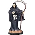 Santa Muerte Saint Death Grim Reaper in Black Halloween Statue Figurine New