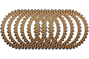 Road Passion Clutch Friction Plates 8 pcs for Harley Xl883 Sportster 883 / XL1200 Sportster 1200