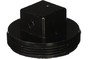 Genova Products 81830 ABS-DWV Treaded Plugs, 3"