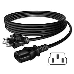 PKPOWER 6ft AC Power Cord Cable for HP EliteDisplay