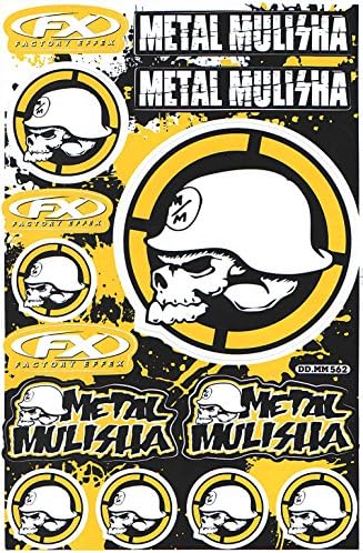 AMZ-Store Racing Grav Adult V1 Motocross Motorcycle Helmet Bike motocross sticker MU (Yellow)