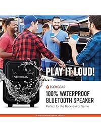 ECOXGEAR GDI EXBM901   Altavoz portátil (Bluetooth, AM FM, inalámbrico, 100 W, sistema PA), color negro N A