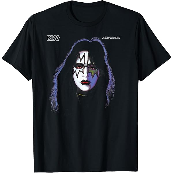 Amazon.com: KISS - 1978 Ace Frehley Unisex-Adults Black