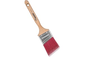 ROLLINGDOG Angled Paint Brush - 2.5 Inch Paint Brush for Walls Cutting in and Trimming Details