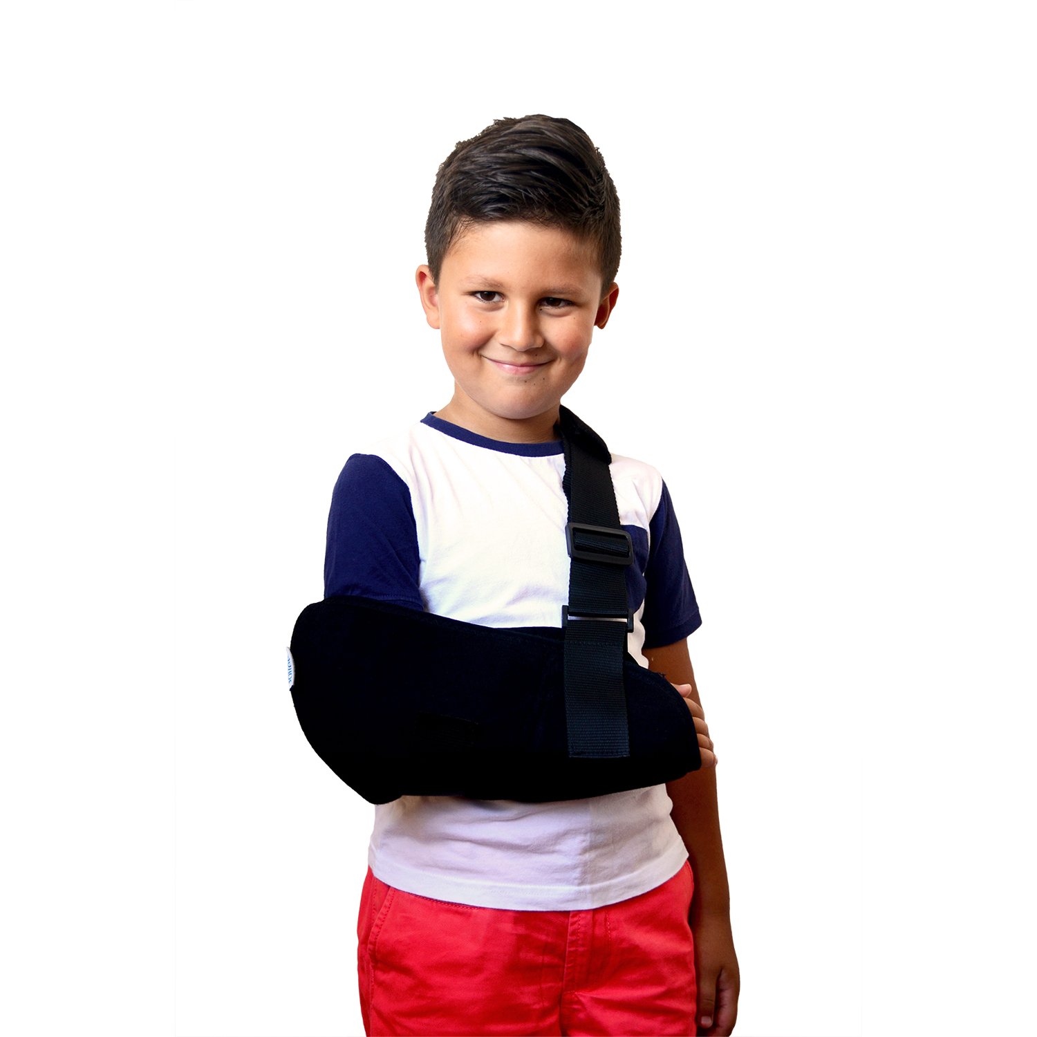 SOLES Pediatric Arm Sling with Padded Shoulder Strap (SLS513PD).