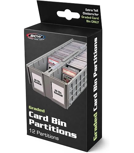 bcw graded card bin Amazon.com: BCW 2-Row Graded Card Storage Box – Gray | Stackable PSA Slab  Case with Lid & Handle | Compatible with PSA, BGS, SGC, CSG, HGA