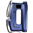 JHYLJSH Muscle Relaxation Electric Fascia Knife Multifunctional Massage Tool, Muscle Scraper Tool, Heated Scraper Massage Tool Applicable to The Whole Body Blue