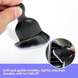 AOCISKA Car Interior Detailing Brush,Soft Bristle