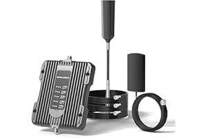 Cell Phone Booster for RV Truck Vehicle, Cell Phone Signal Booster Compatible with All Canadian Carriers Bell, Telus, Rogers 