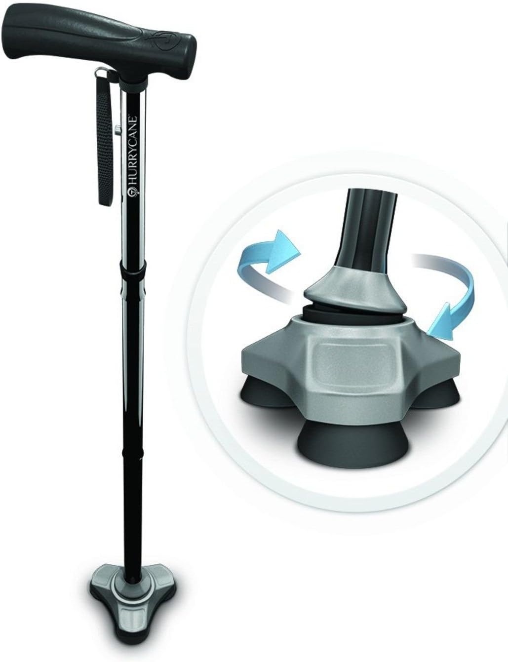 Identités Canne de Marche Hurrycane Noir Amazon.fr HygiÃšne et Soins du corps