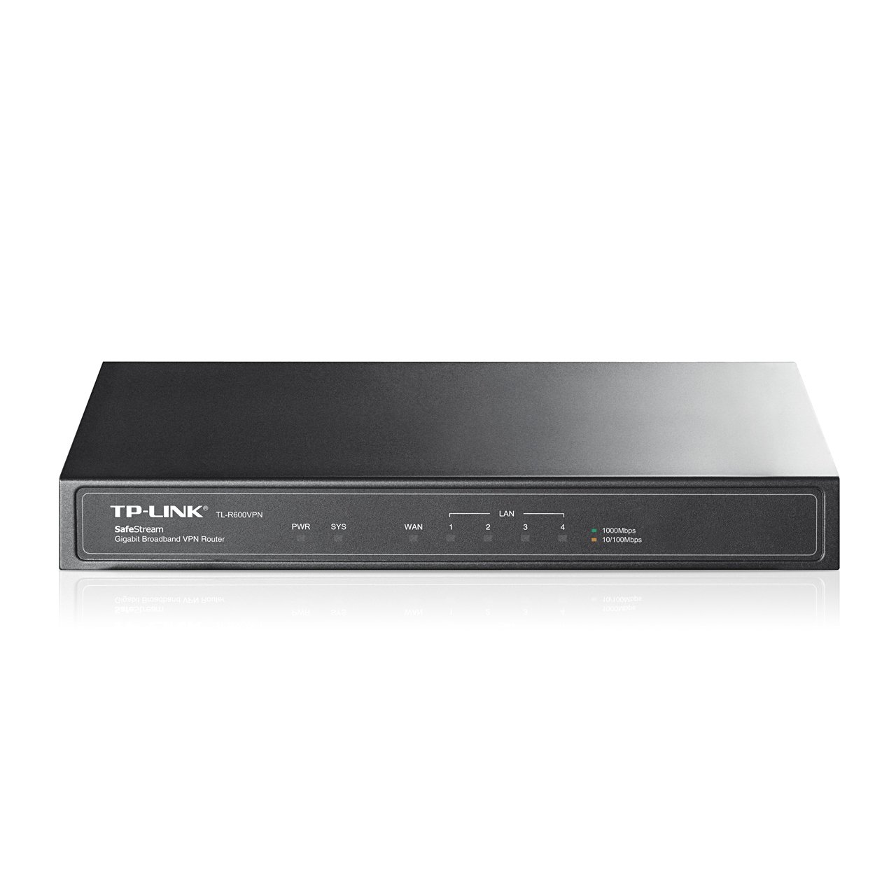TP-LINK TL-R600VPN SafeStream Business Gigabit Broadband VPN Cable Router, Supports IPsec/PPTP, Up to 20 Ipsec VPN Tunnels